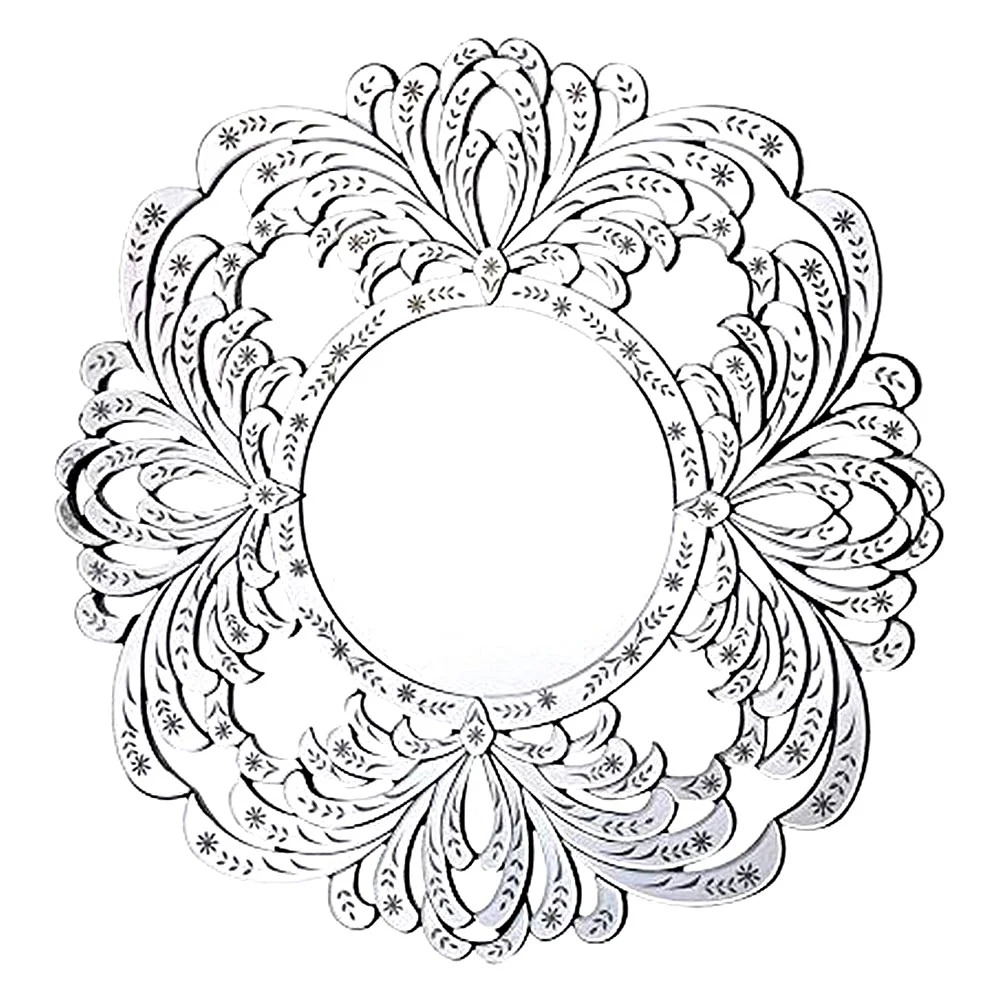 Golden Cluster Wall Mirrors